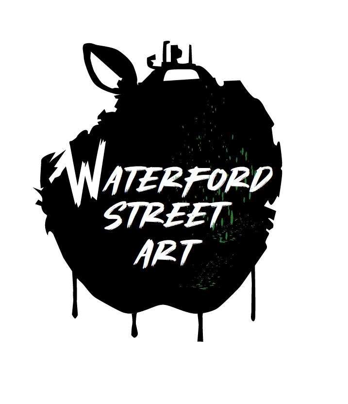 Custom Waterford Street Art festival logo